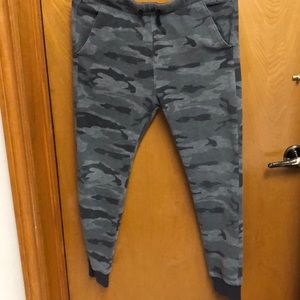 SOLD Boys Abercrombie camo joggers
